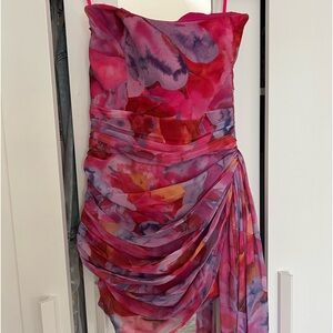 Runaway the Label strapless train dress